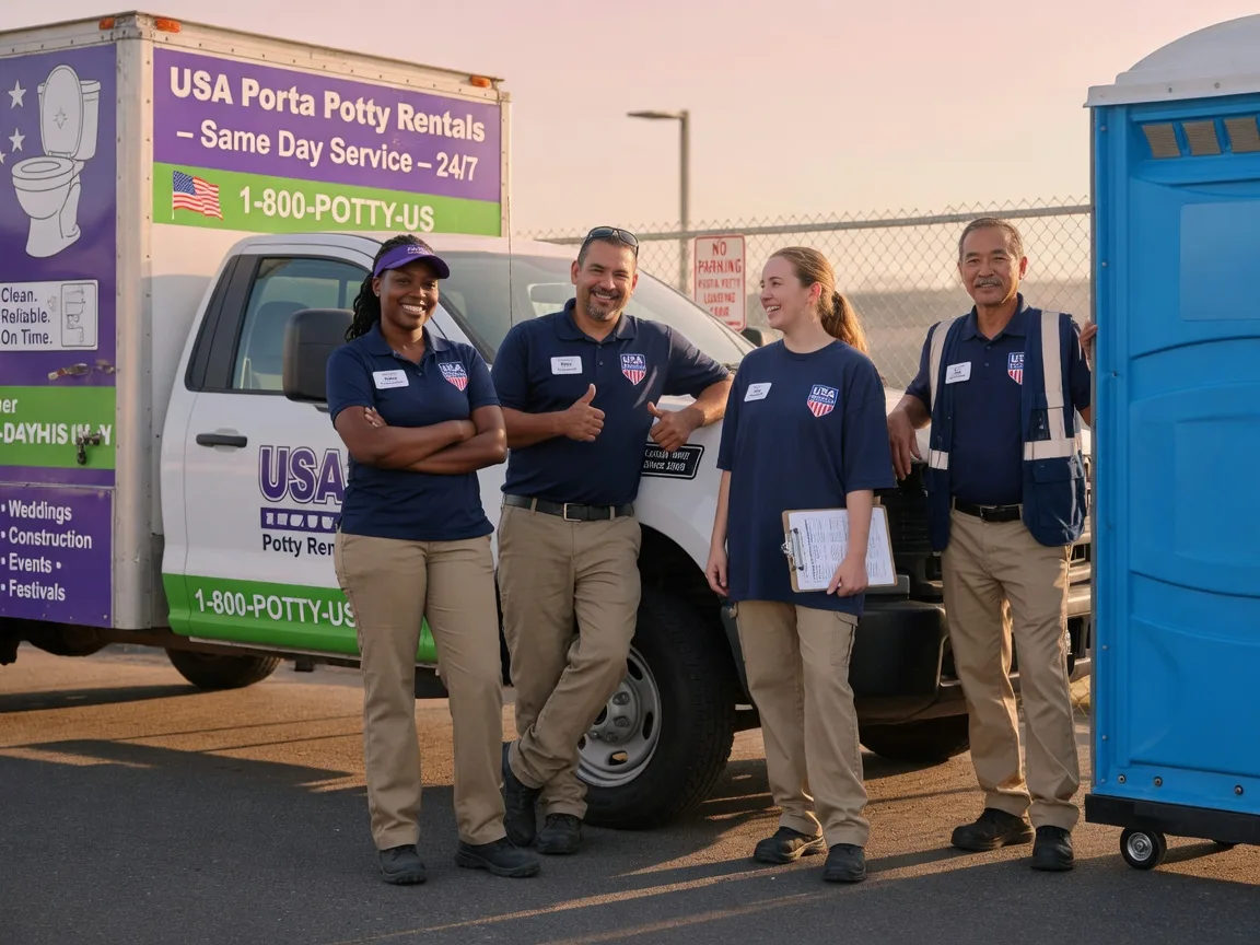 Porta Potty Rental company in Illinois City, IL